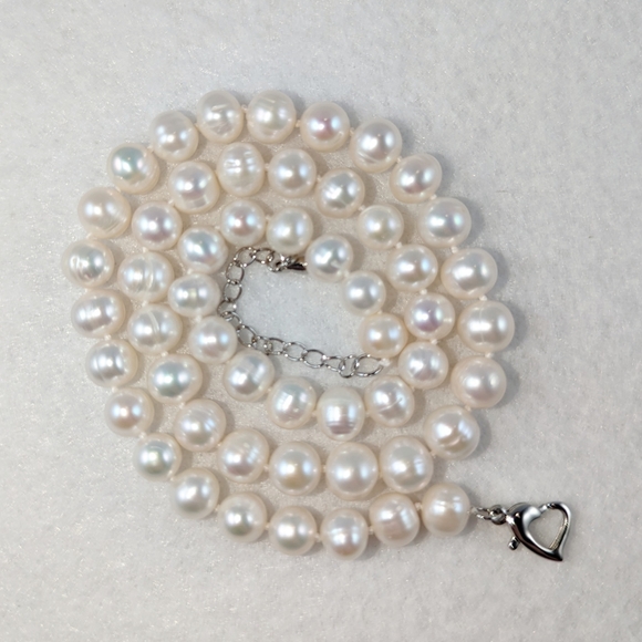 REAL - 7-8mm Pearl Necklace - Picture 10 of 13